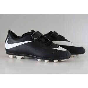NIKE Kids Bravata Soccer Cleats Hook & Loop Closure Youth Size 12 Boys Girls 12C